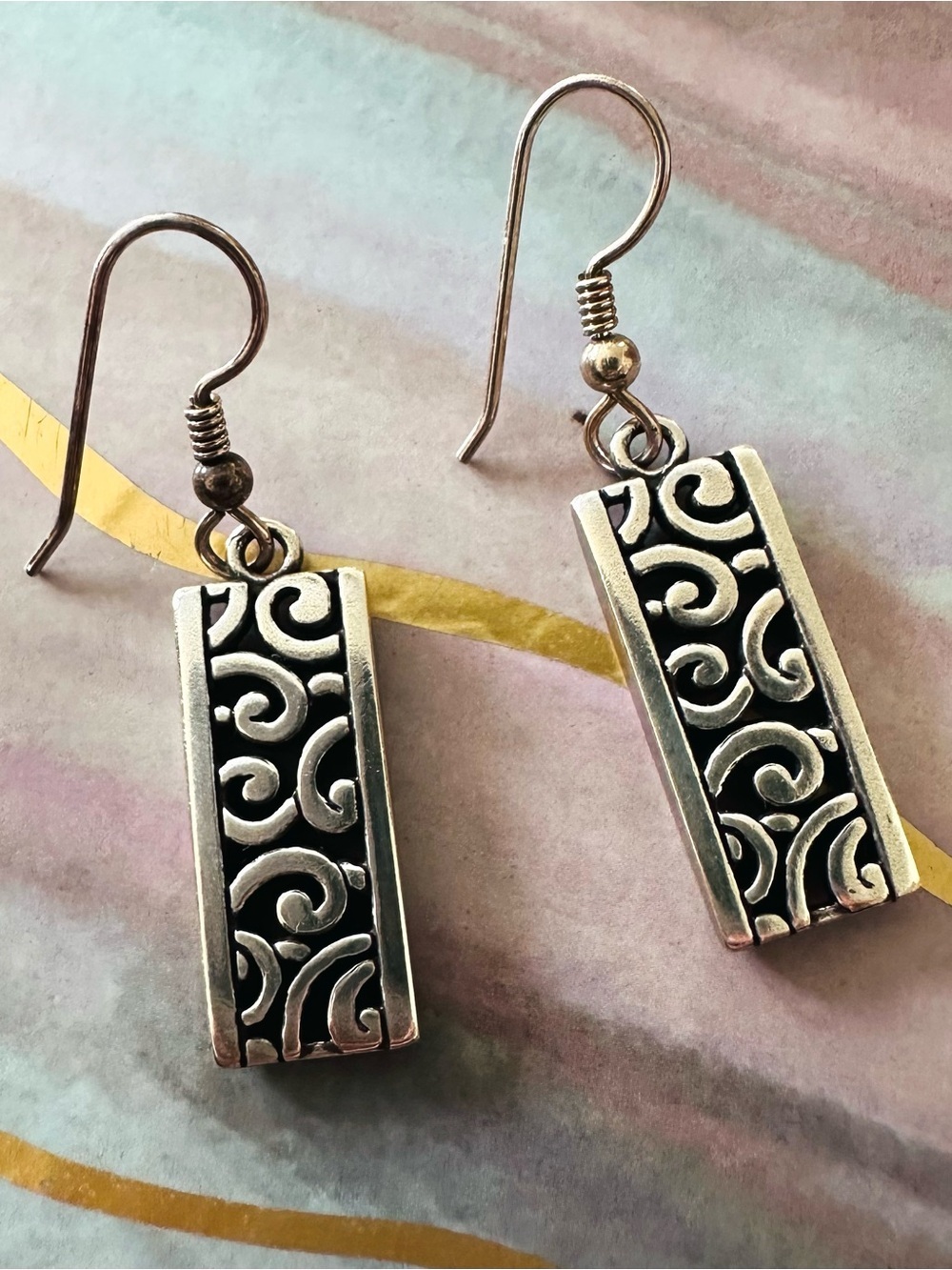 Brighton Deco Lace French Wire Earrings MSRP $52